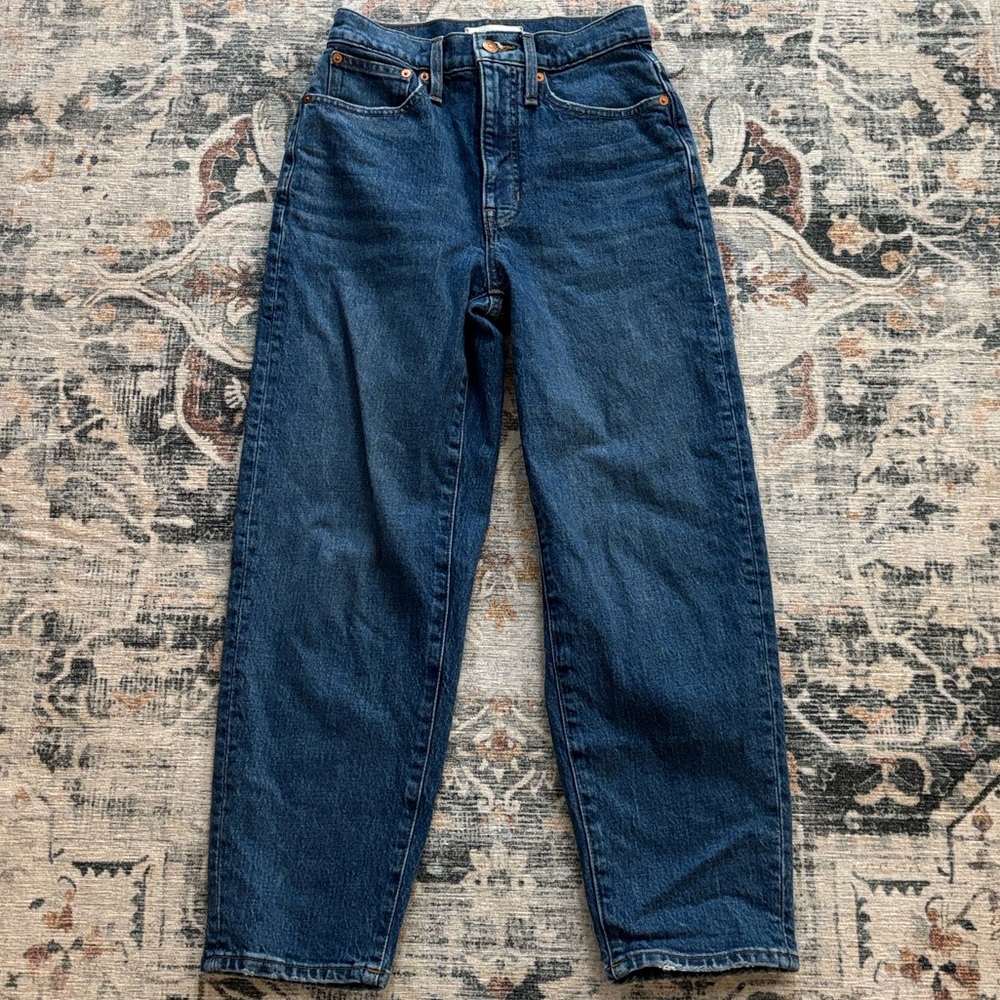 Madewell balloon denim
